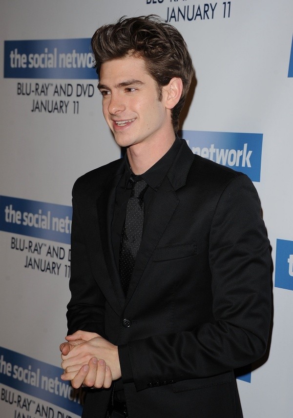 Andrew Garfield actuó en The Social Network (Getty).