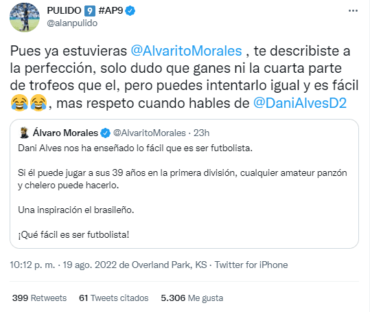 Foto: TW / Alan Pulido