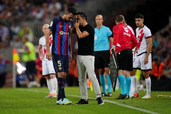 Xavi no podrá contar con Sergio Busquets en la visita de Barcelona a Real Sociedad (Foto: Getty Images)