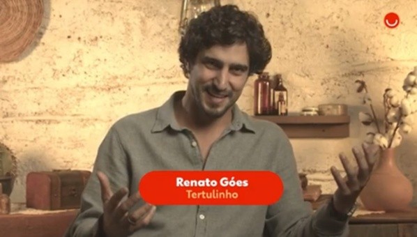 Renato Góes é Tertulinho em Mar do Sertão. Foto: Reprodução/Gshow