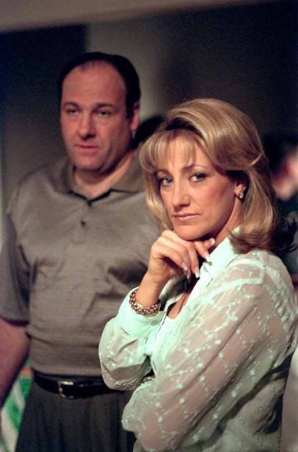 Carmela y Tony Soprano. (IMDb)