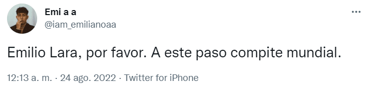Afición pide a Emilio Lara para Qatar 2022. (Twitter)