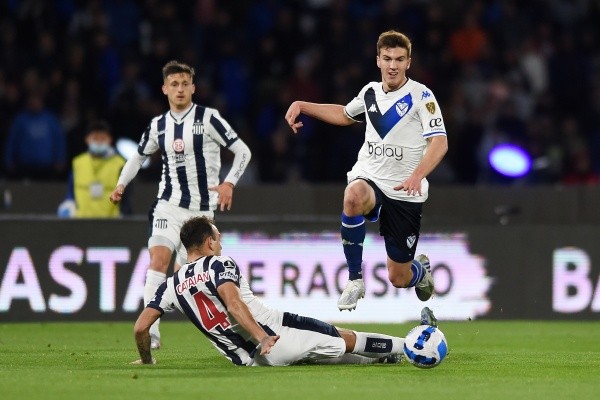 Máximo Perrone, en Cuartos de Final de la Copa Libertadores (Getty Images)