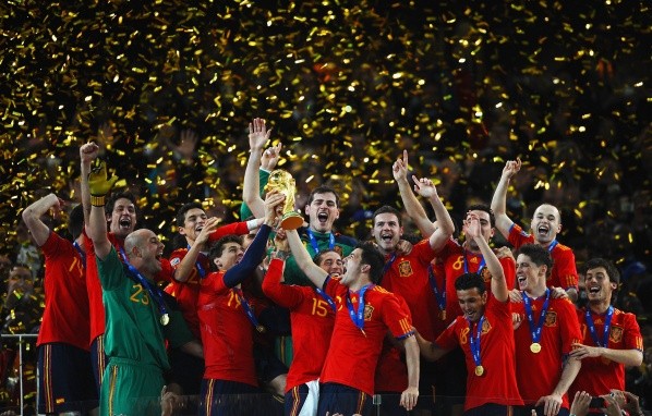 España fue campeón del mundo en Sudáfrica 2010. (Getty)