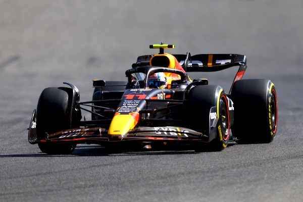 Sergio Pérez aseguró que Verstappen estaba &quot;volando&quot; (Getty Images)