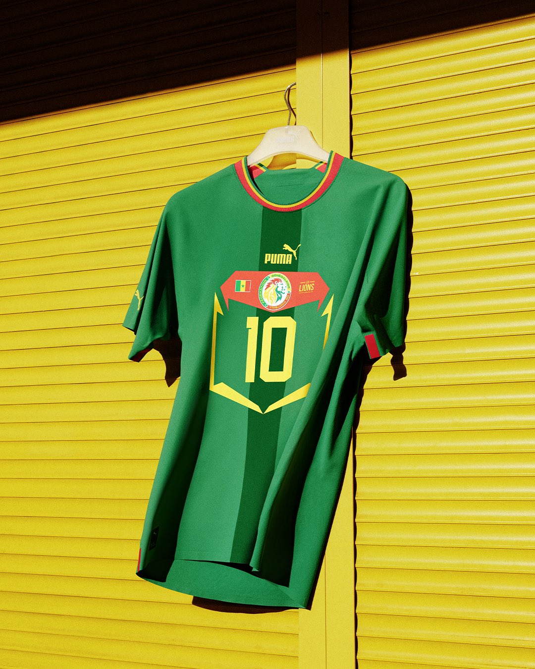 Camiseta alternativa de Senegal para Qatar 2022 (Foto: Puma Football)