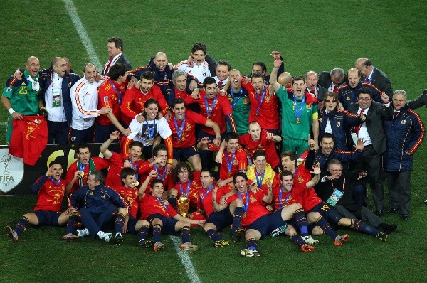 España campeón Sudáfrica 2010: Getty
