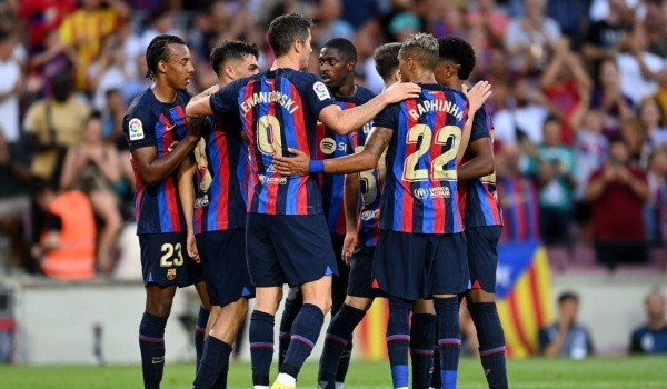 Jugadores del Barcelona: Getty 