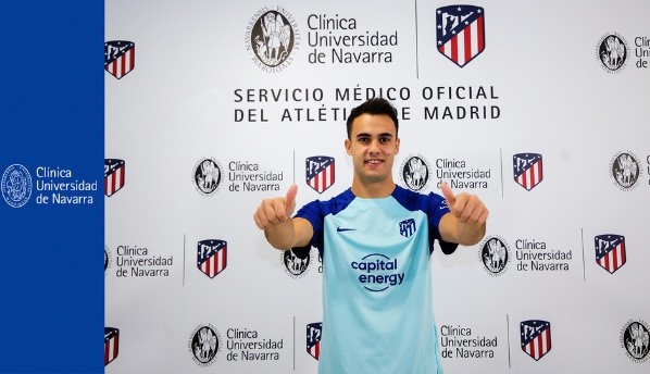 Reguilón ya firmo con el Atleti. (Atlético de Madrid)