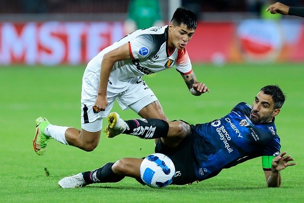 Acciones en el estadio de Liga de Quito. Getty.