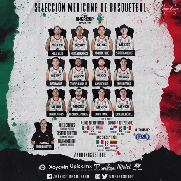 ◉HOY: México vs. Estados Unidos por la FIBA AmeriCup de baloncesto | VER EN  VIVO y ONLINE el partido