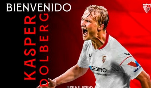 Kasper Dolberg: TW Sevilla 