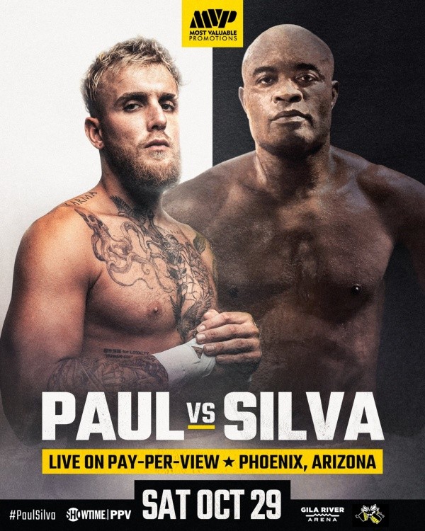 Jake Paul volverá ante Silva. (Foto: TW / Jake Paul)