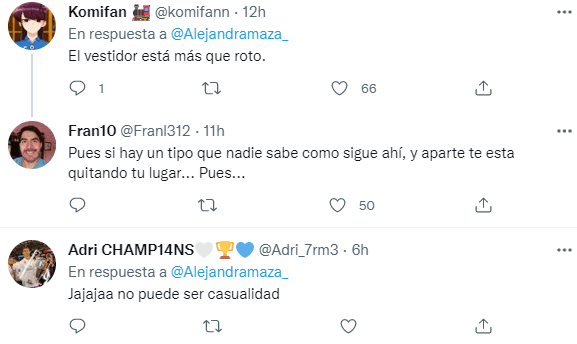 Afición habla de la foto de Lira en Twitter.