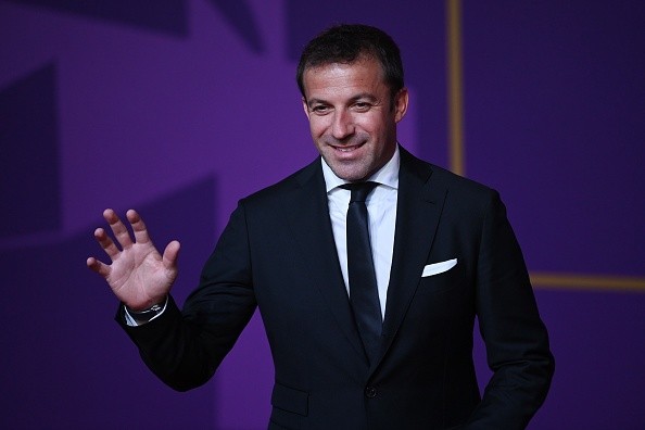 Del Piero en la actualidad. Getty.