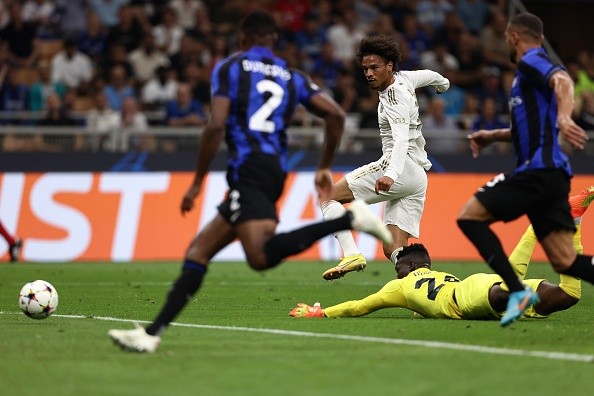 Bayern Múnich en acción de gol. Getty.