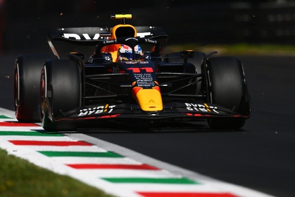 Sergio Pérez, de 20º a 6º en Monza (Getty Images)