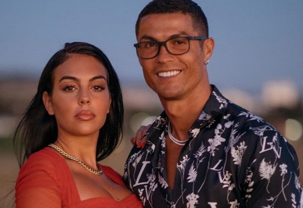 Georgina Rodríguez y Cristiano Ronaldo (Getty Images)