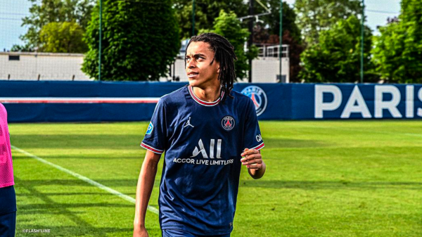 Ethan Mbappé debutó con PSG en la UEFA Youth League 2022-2023 (Foto: Instagram Ethan Mbappé)