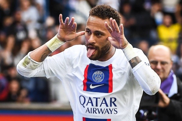 El festejo de Neymar (Imago)