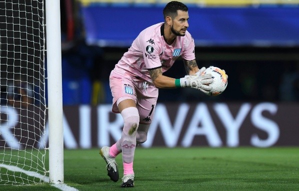 23 DE DICIEMBRE DE 2020/BUENOS AIRES, ARGENTINAGabriel Arias, durante el partido valido por la Copa Conmebol Libertadores 2020, entre Boca Juniors y Racing Club, disputado en el Estadio Alberto Jose Armando.FOTO: STAFFIMAGES/CONMEBOL via AGENCIAUNO