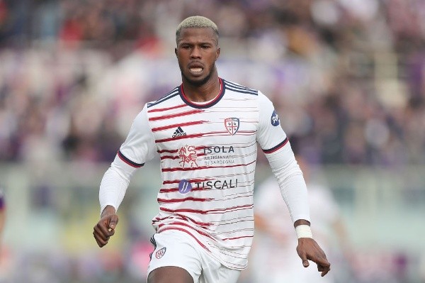 Keita Baldé representando a Cagliari. (Getty)