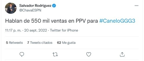 Foto: TW / @ChavaESPN