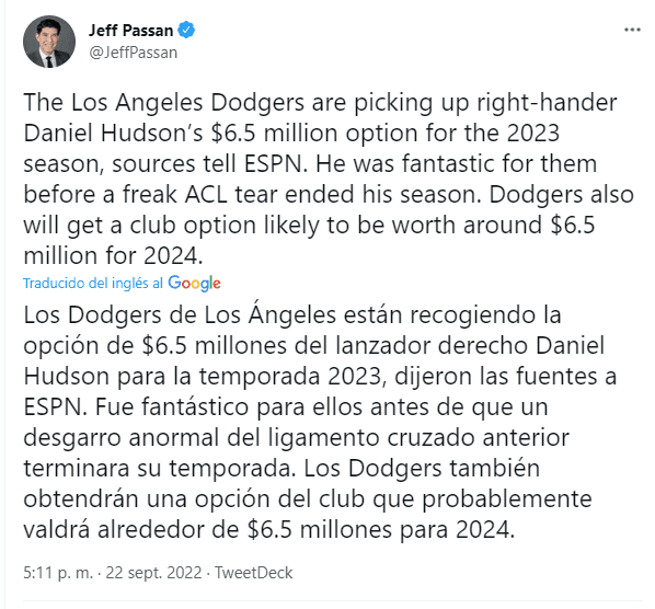 Julio Urías podría firmar extensión de contrato con Dodgers durante el 2023