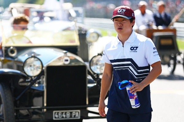 Yuki Tsunoda continuará en la Formula 1 (Getty Images)