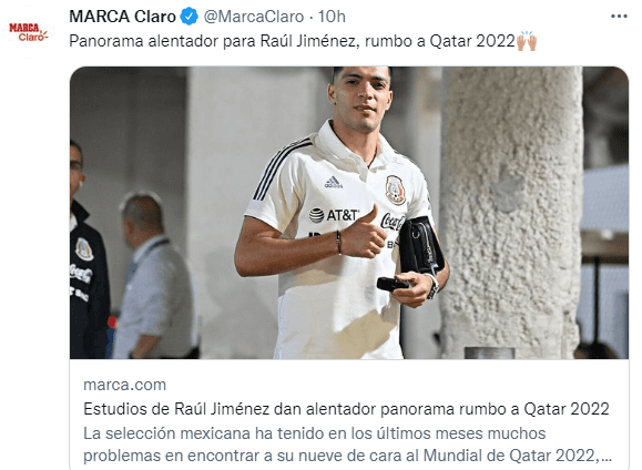 Los estudios de Raúl arrojaron buenos resultados. (@MarcaClaro)