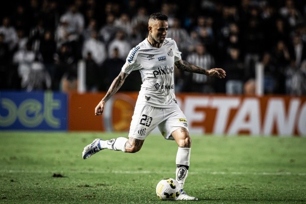 Agif/Raul Baretta - Luan deve ficar no Santos ao menos até dezembro
