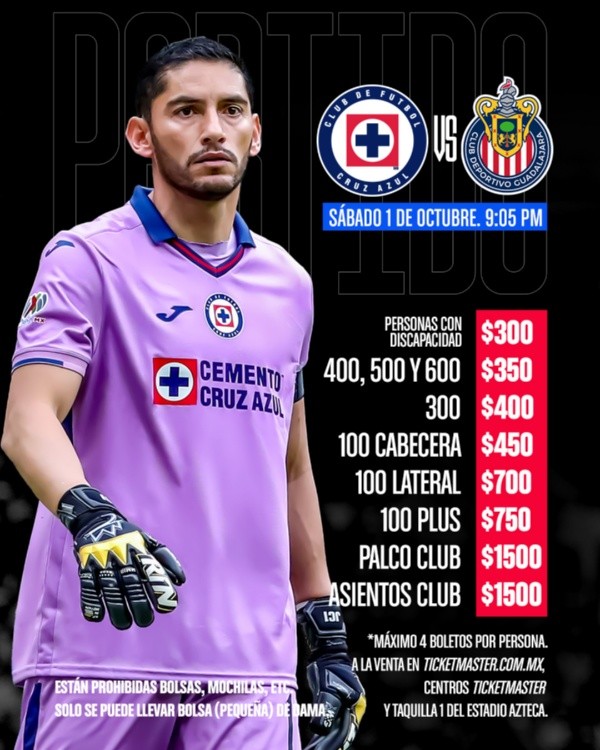 Foto: Twitter Cruz Azul