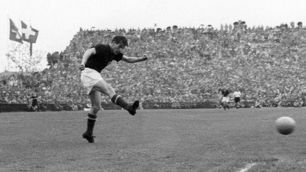 Kocsis fue el símbolo del gol en una Hungría que estuvo muy cerca de ganar el Mundial de 1954 (Imago)