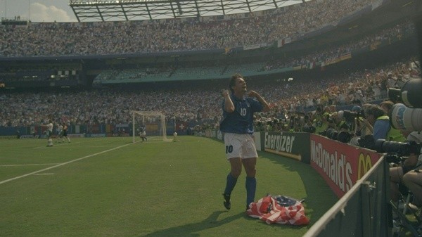Los goles de Baggio le permitieron a Italia volver a jugar una final del mundo en Estados Unidos 1994 (Getty Images)