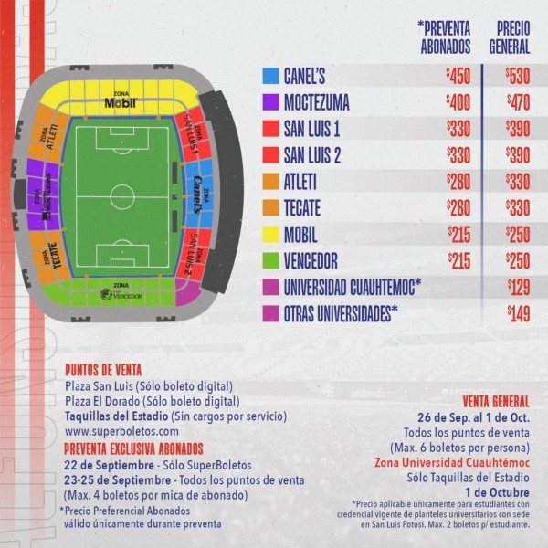 Foto: Twitter Atlético San Luis