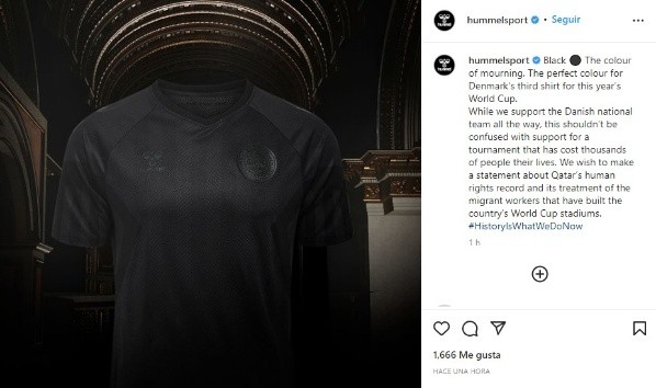 Fuente: Instagram Hummel (hummelsport)