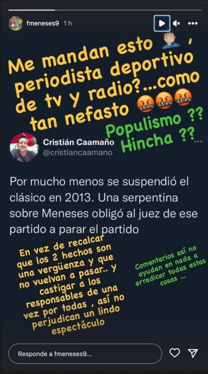 Fernando Meneses Instagram