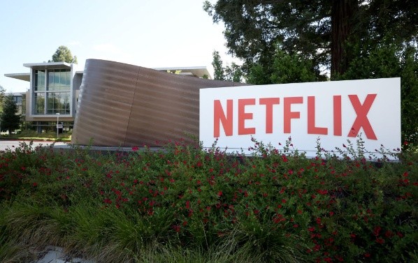Una de las oficinas de Netflix ubicada en Los Gatos, Los Ángeles. (Getty Images)