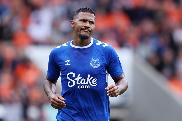 Rondón con Everton. Getty.