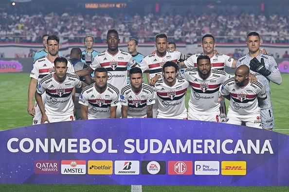 Sao Paulo en Copa Sudamericana. Getty.
