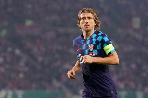 Luka Modric jugó casi la totalidad de los minutos en los dos partidos de Croacia en las recientes fecha FIFA (Foto: Getty Images)
