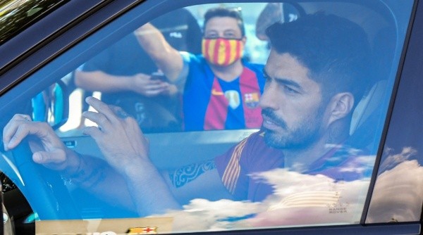 Luis Suárez, a su salida de Barcelona (Getty Images)