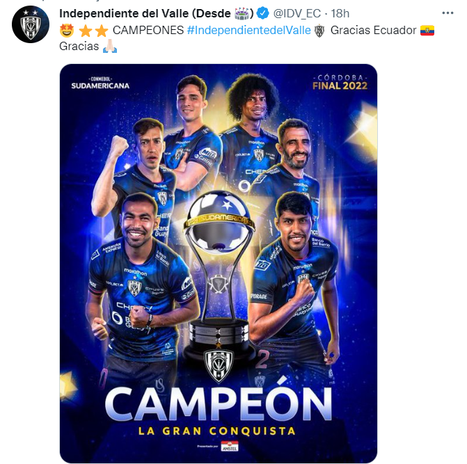 ▷ ¿Cuántos títulos tiene Independiente del Valle de Ecuador?