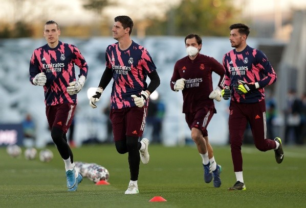 Andriy Lunin es la primera alternativa de Thibaut Courtois en Real Madrid (Foto: Getty Images)