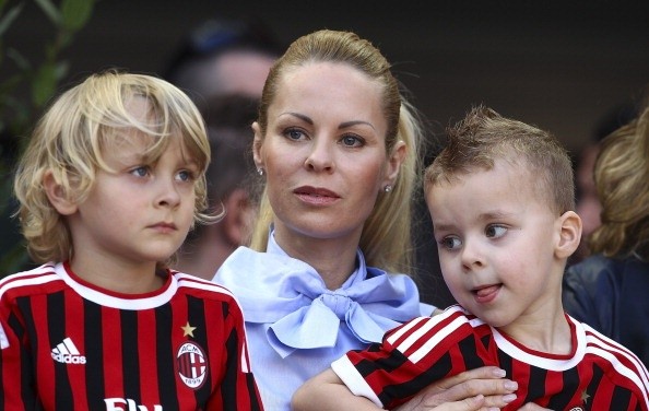 Parte de la familia Ibrahimovic Seger. Getty.