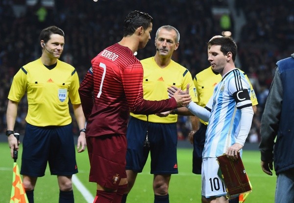 El argentino y el portugués se preparan para la próxima Copa del Mundo (Foto: Getty Images)