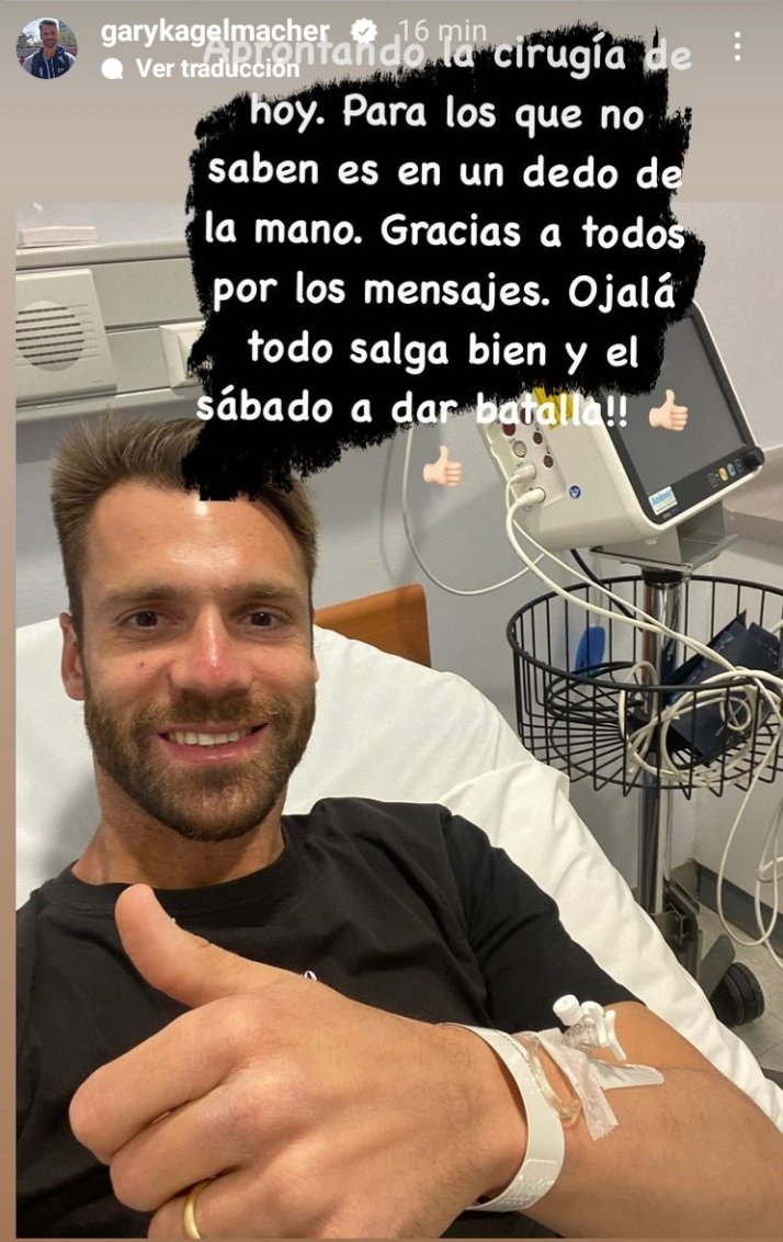 El mensaje de Kagelmacher en su cuenta de Instagram | Foto: Instagram 