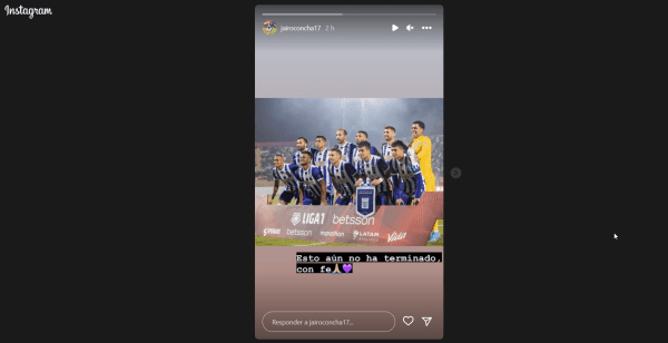 Fuente: Instagram de Jairo Concha.