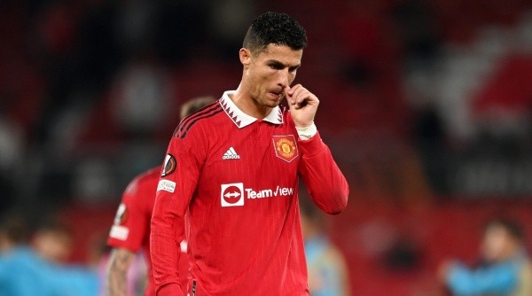 Cristiano Ronaldo buscaría su salida de Manchester United en enero de 2023 (Getty Images)