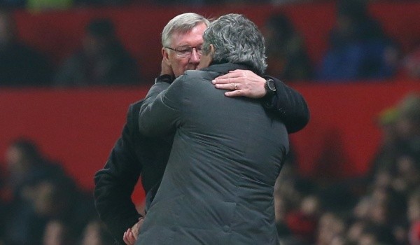 Sir Alex Ferguson y José Mourinho: Getty